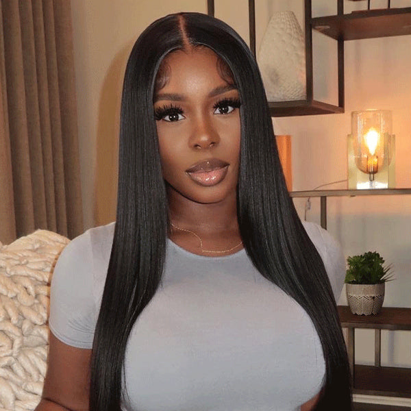 Newbie Only | Glueless 5x5 Closure Undetectable HD Lace Silky Straight Human Hair Wig