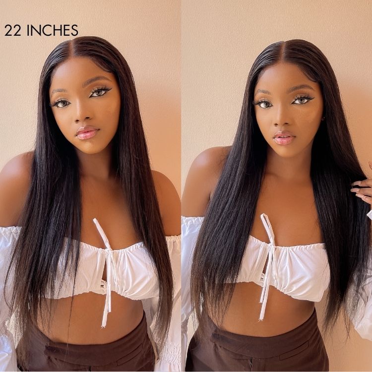 Newbie Only | Glueless 5x5 Closure Undetectable HD Lace Silky Straight Human Hair Wig