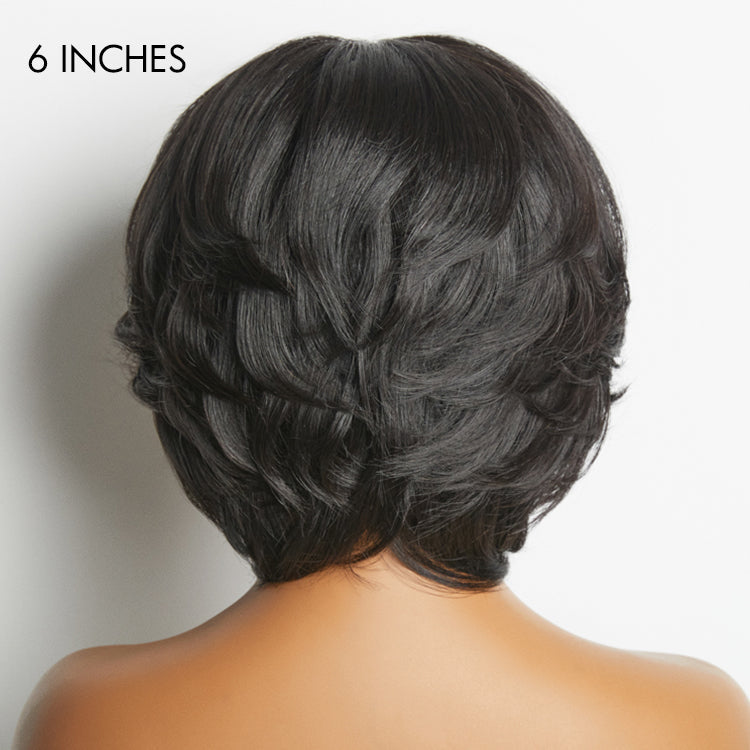 Elegant Boss Vibe Short Pixie Cut Glueless Minimalist HD Lace Wig Ready to Go