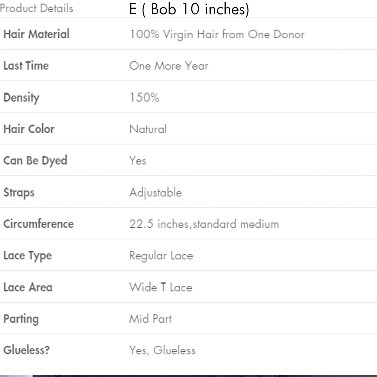 $99 Each | Final Deal | 6 Bob Wig Styles Available | Only 50 Left | No Code Needed