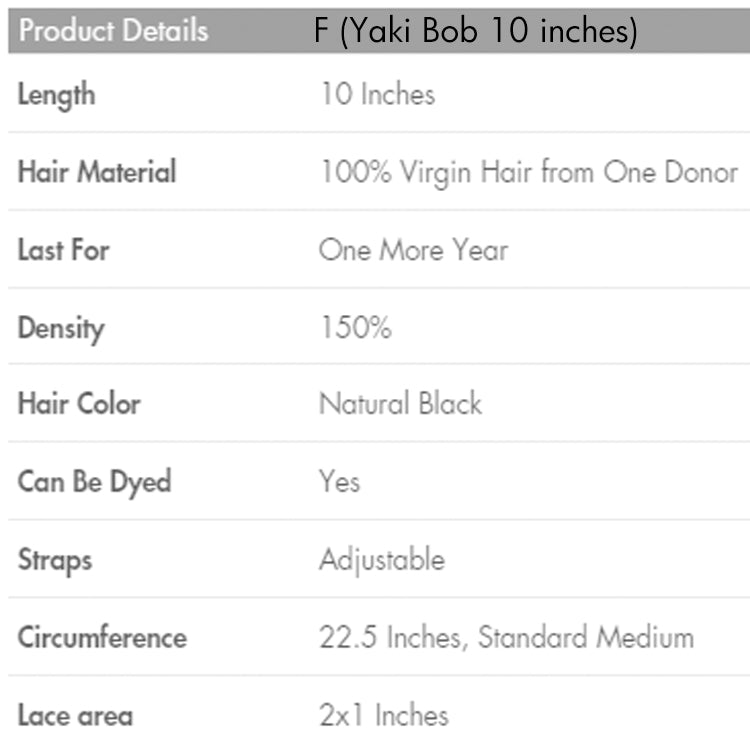 $99 Each | Final Deal | 6 Bob Wig Styles Available | Only 50 Left | No Code Needed