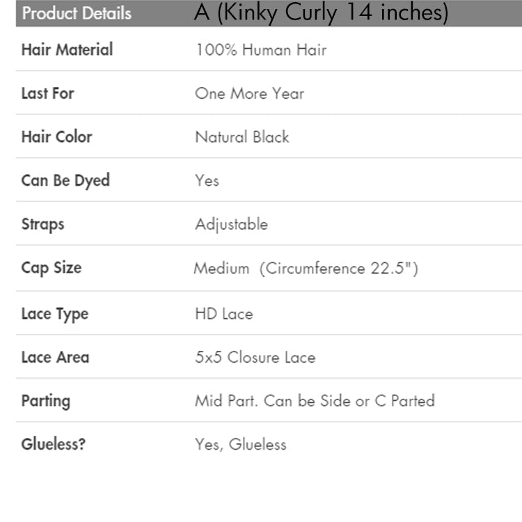 12-20 Inches 4 Styles Available