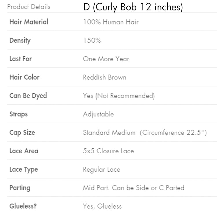 12-20 Inches 4 Styles Available