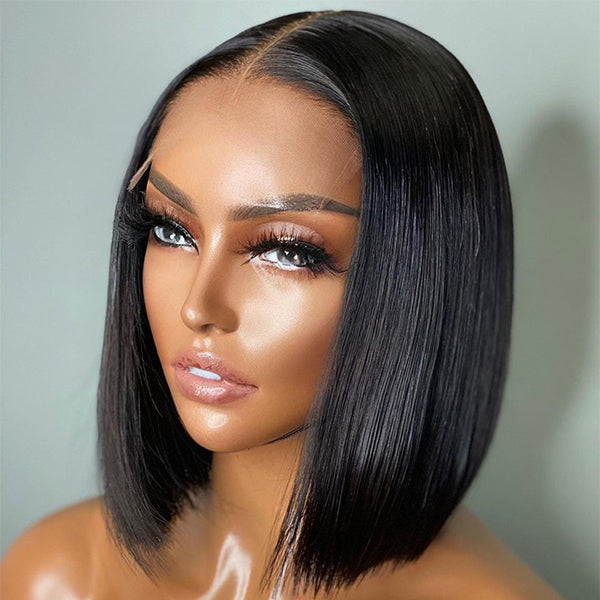 Newbie Only | Glueless 5x5 Closure Undetectable HD Lace Silky Straight Human Hair Wig