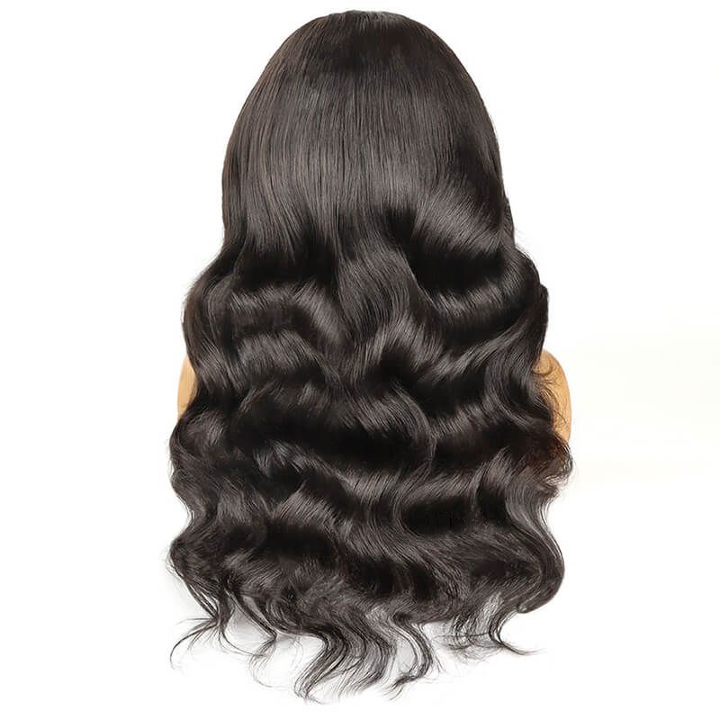 100% Human Virgin Hair HD Lace Closure Wig 5x5 Royal Wave Brazilian Hair