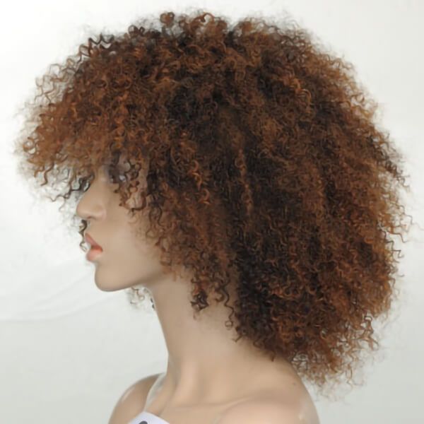 Bob Curly 4x4 Lace Ombre Color Human Hair