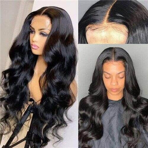 Body Wave Lace Wigs 5x5 Lace Closure Human Hair Wigs