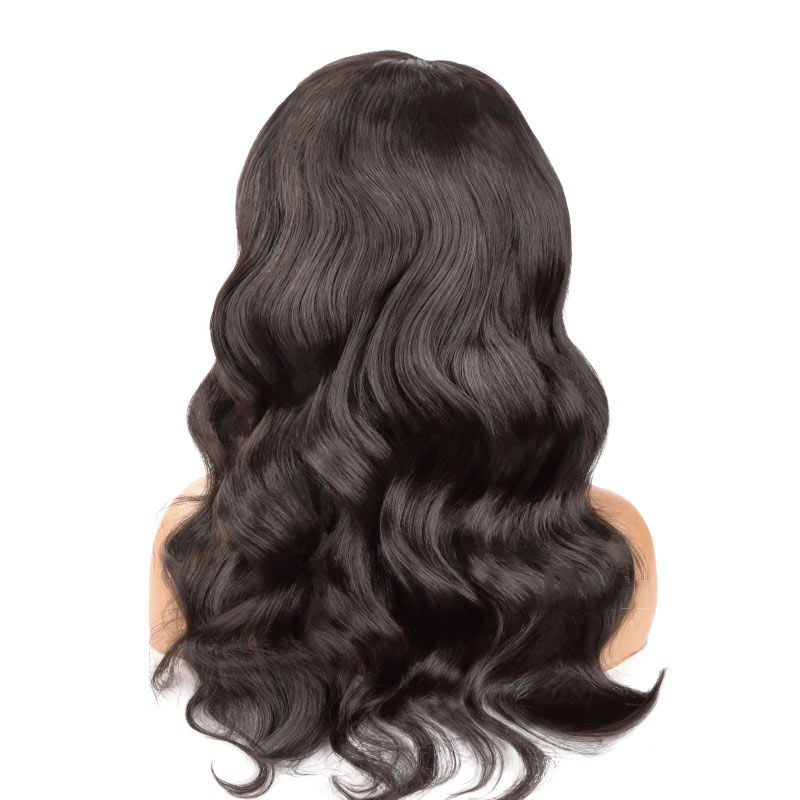 Body Wave Pre-plucked Human Hair 13X6 Lace Front Wig 180% Density Invisible Knots