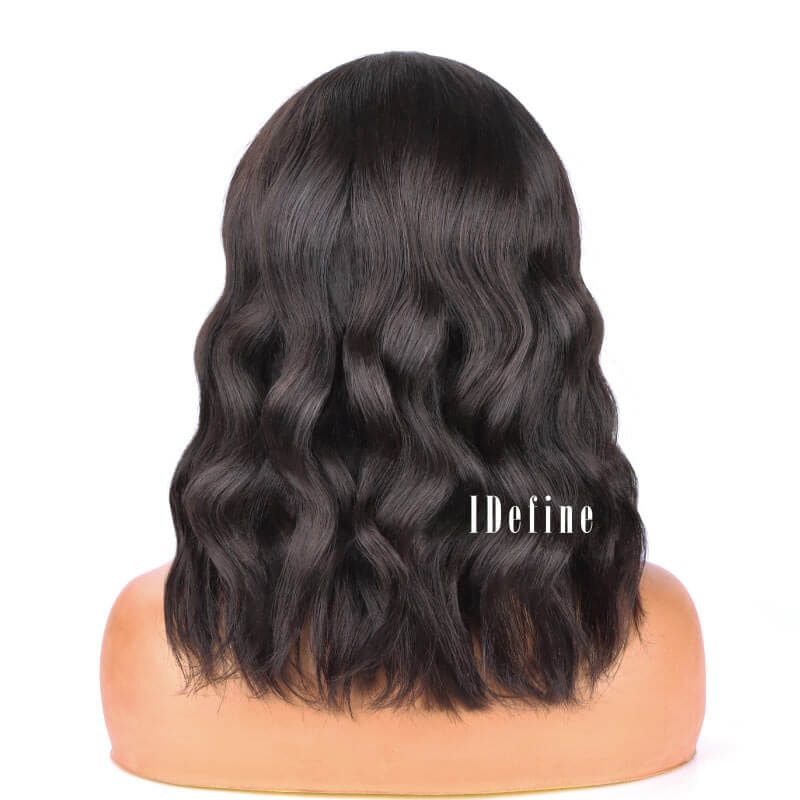Long Bob Brazilian Human Hair 13x6 Lace Front Wig 150% Density Celebrity Style