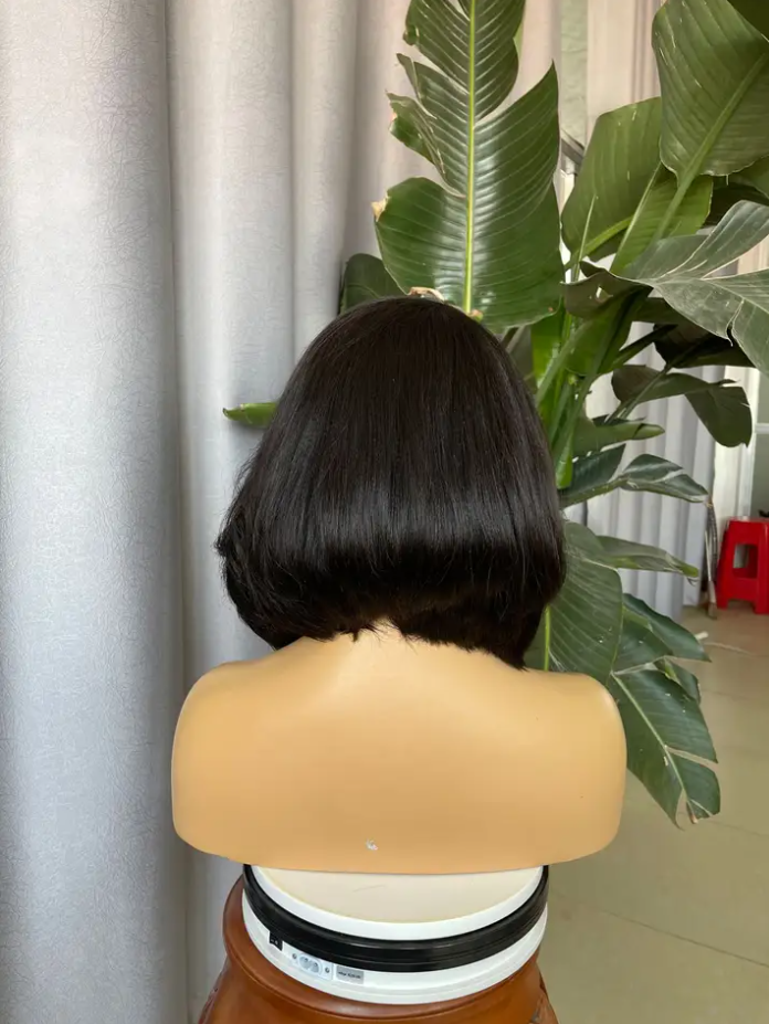 Amazing New Yaki Human Hair Bob Wig