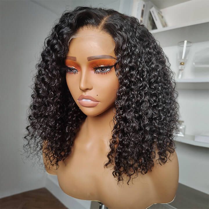 Deep Wave 13x4 Lace Front Wig 150% Density Human Hair Wig