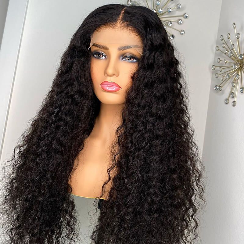 360 Frontal Wigs Pre Plucked Loose Deep 360 Lace Front Wig 150% Density Human Wigs