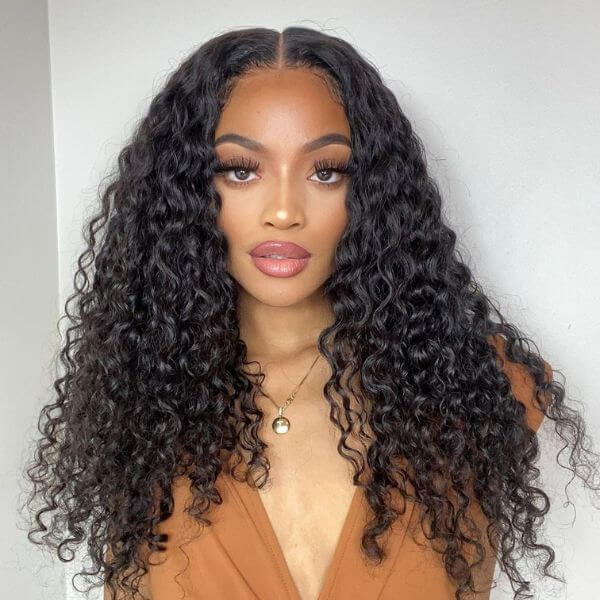 13x4 Lace Frontal Lace Wig Curly 100% Human Virgin Hair