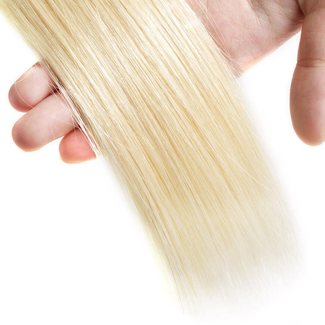3 Bundles 613 Blonde Human Virgin Hair