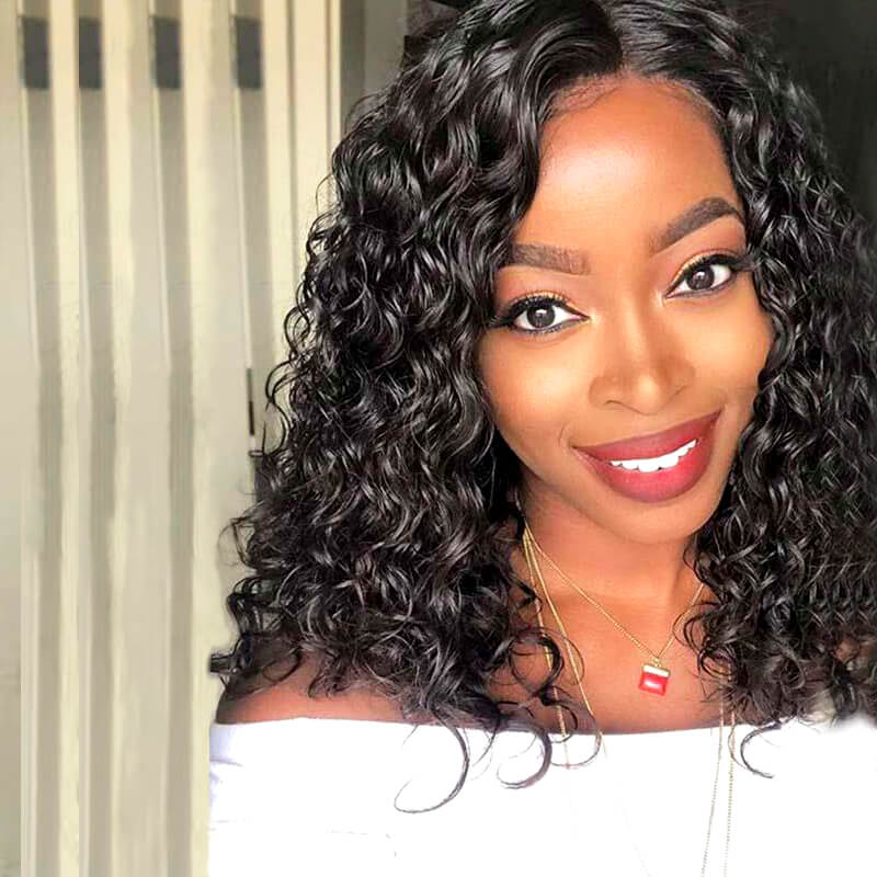 Bob Hair 13x4 Lace Front Wig 150% Density Celebrity Style Human Hair