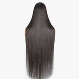 Royal Luxury Super Long Silky Straight 5x5 Closure Undetectable HD Lace Wig 100% Human Hair