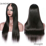 Newbie Only | U Part Quick & Easy Affordable 100% Human Hair Wig (Get One Clip Free)