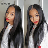 U Part Quick & Easy Affordable 100% Human Hair Wig (Get One Clip Free)