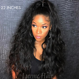 Body Wave Half Wig High Density Affordable 100% Human Hair Wig