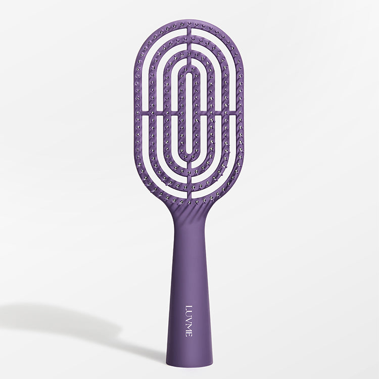 Pain-Free Spiral Detangling Brush for Curly Hair, Thick and Dry