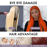 PreMax Wigs | Blonde 613 Silky Straight Glueless 5x5 Closure HD Lace Wig 100% Virgin Human Hair