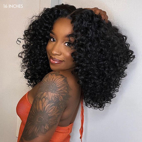 Go Natural Ease | Soft Kinky Curly Glueless 5x5 Closure HD Lace Wig Ready to Go