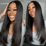 180% Density | Trendy Layered Cut Pre-plucked Glueless 5x5 Closure Lace Wig 100% Human Hair