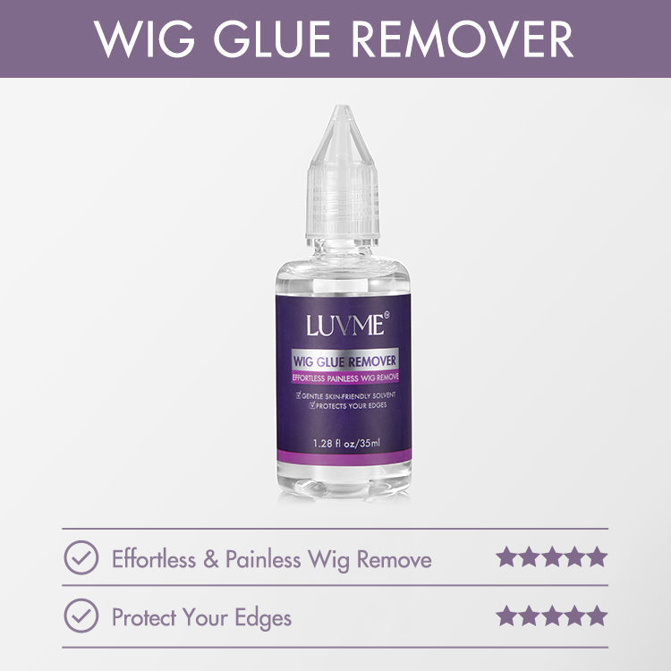 Wig Bonding Glue & Remover Set, Invisible Hold for Lace Front Wigs, Hairpieces, Closures, and Toupee Systems | US ONLY