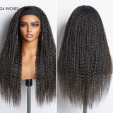 Throw On & Go Dreadlock Style Glueless Long Headband Wig 100% Human Hair (Get Free Trendy Headbands)