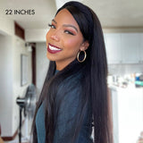 Ready to Go Classic Yaki Straight Glueless Headband Wig Beginner Friendly