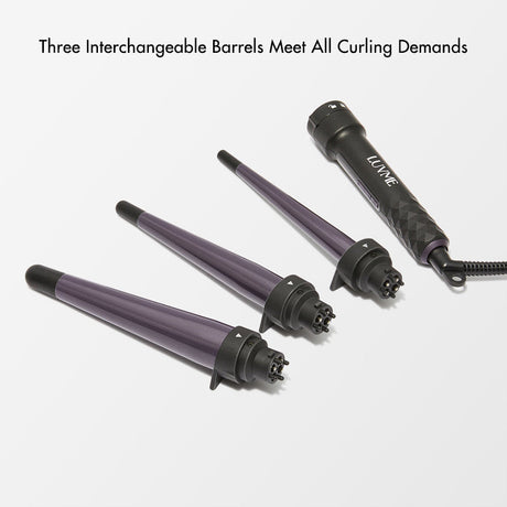 Fast Heating 3 in 1 Curling Iron Set, for Natural Hair and Wig