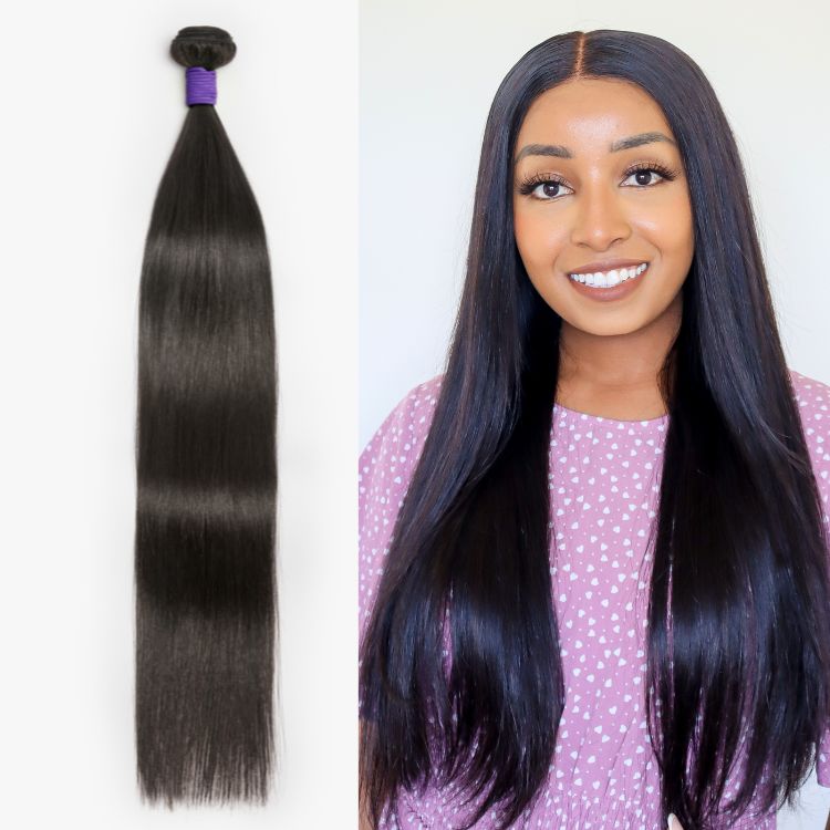 Upgraded Brazilian Hair | 1pc Straight 100% Virgin Brazilian Human Hair Bundle