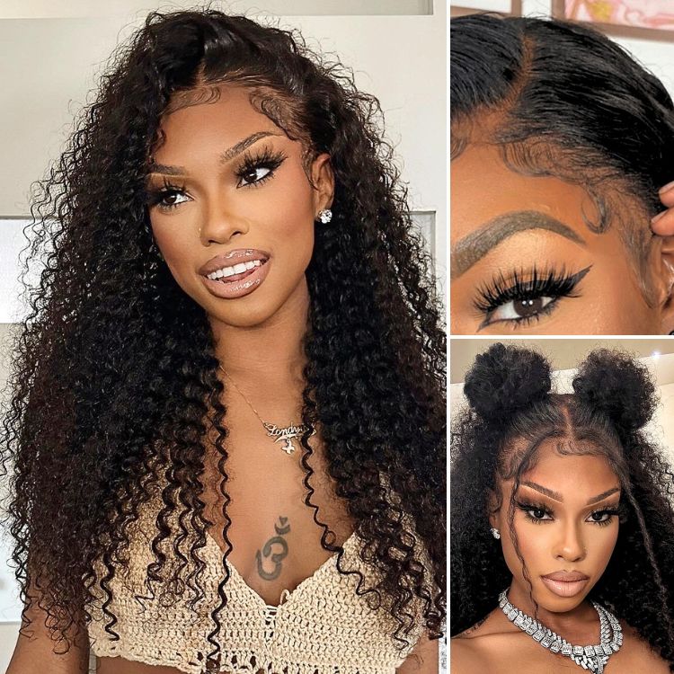 Exclusive Sale | 13x5 Ready to Go Frontal Wig | Nature Max Deep Wave Ear-to-ear Glueless HD Lace Long Curly Wig