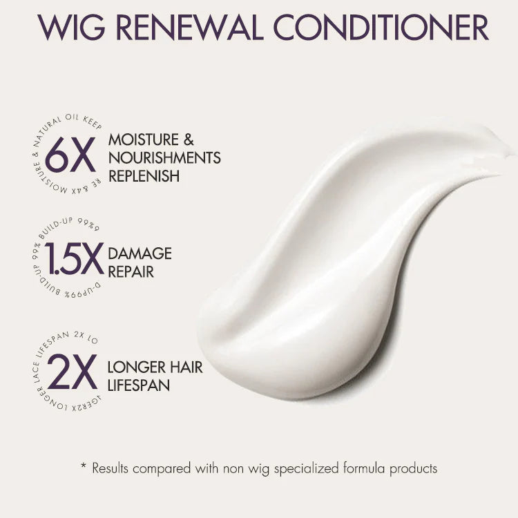 Bundle Deal | Wig Renewal Shampoo & Conditioner Set + Water Wave 13x4 Frontal HD Lace Glueless Wig | US ONLY