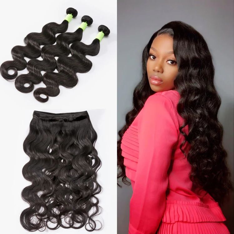 3pcs Body Wave / Water Wave / Deep Wave / Loose Wave / Straight 100% Virgin Human Hair Bundles