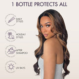 Wig Renewal Heat Protectant Spray, Leave-in Conditioner, up to 450¨H Heat Protection, Color & Shine Seal | US ONLY