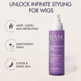 Wig Renewal Heat Protectant Spray, Leave-in Conditioner, up to 450¨H Heat Protection, Color & Shine Seal | US ONLY