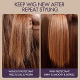 Wig Renewal Heat Protectant Spray, Leave-in Conditioner, up to 450¨H Heat Protection, Color & Shine Seal | US ONLY