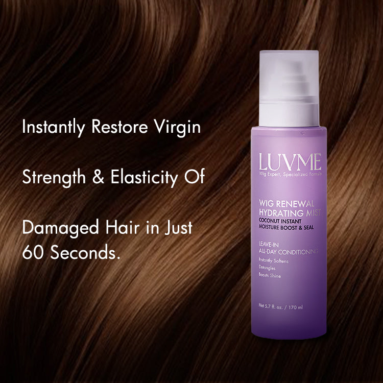 Wig Renewal Hydrating Mist, Leave-in Conditioning, All-day Hydration | US ONLY