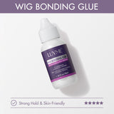 Wig Bonding Glue & Remover Set +Wig Knots Healer with a Brush for Frontal Part and Hairline | US Only