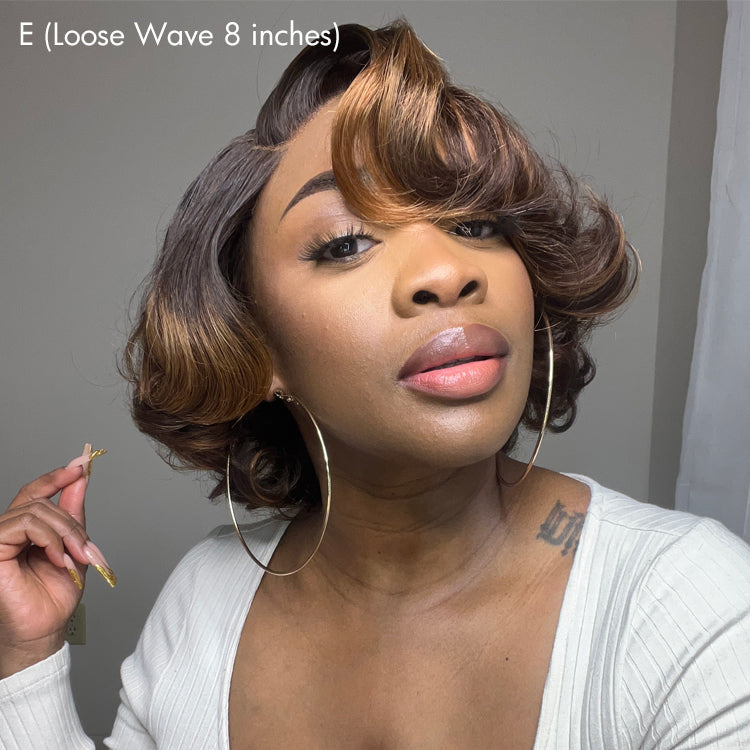 Short Wigs 8-14 Inches 6 Styles Available