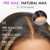 Newbie Only | PreMax Wigs | Ombre Blonde Highlight Silky Straight Glueless Ear-to-ear Lace Bob Wig