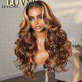 Exclusive Sale | 13x5 Ready to Go Frontal Wig | Nature Max Blonde Highlight Loose Body Wave Ear-to-ear Glueless HD Lace Wig