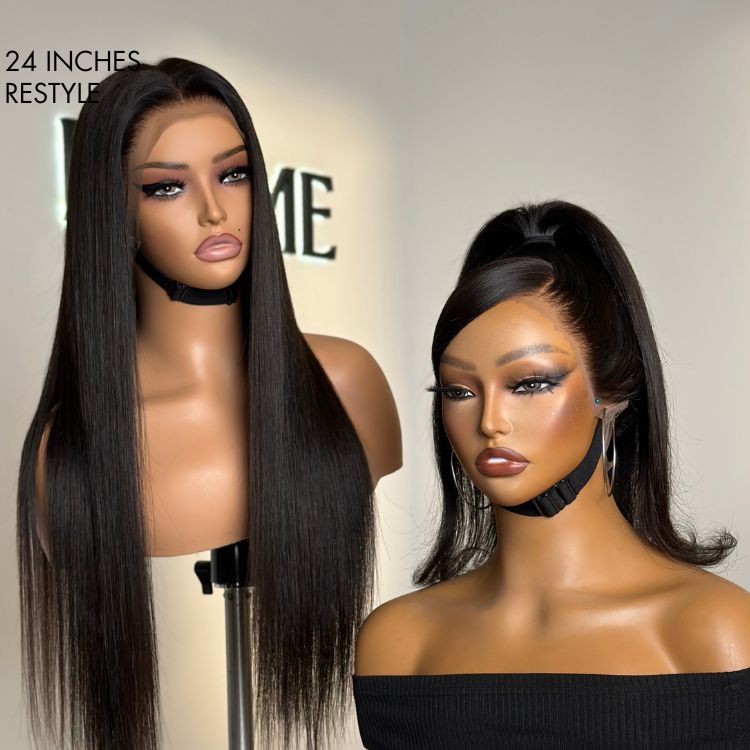 PreMax Wigs | 360 Lace Super Natural Hairline Water Wave / Body Wave / Silky Straight Free Part Human Hair Wig