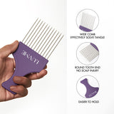 1pc Hair Pick Comb, Afro Hair Styling Tool for Natural Curly Hair