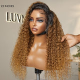 Gorgeous Ombre Color Water Wave Ear-to-ear Glueless 13x4 Frontal Lace Wig | Limited Quantity