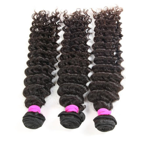 1pc Deep Wave 100% Virgin Human Hair Bundle