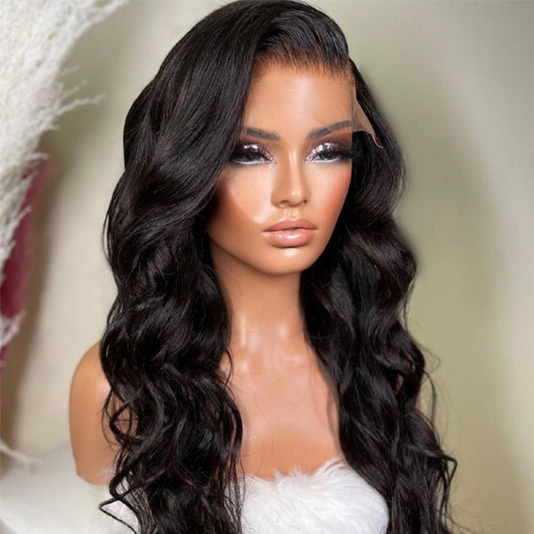 Precious Full Lace Body Wave or Water Wave or Deep Wave or Straight Wig 100% Human Hair