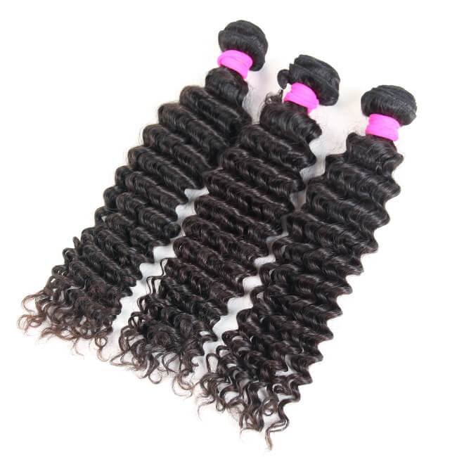 Newbie Only | 3pcs Body Wave / Water Wave / Deep Wave / Loose Wave / Straight 100% Virgin Human Hair Bundles