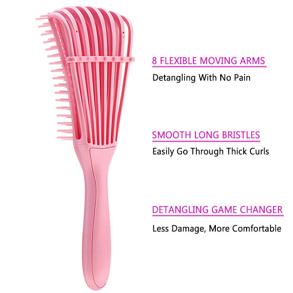 Detangle Brush | Less Damage, More Comfortable